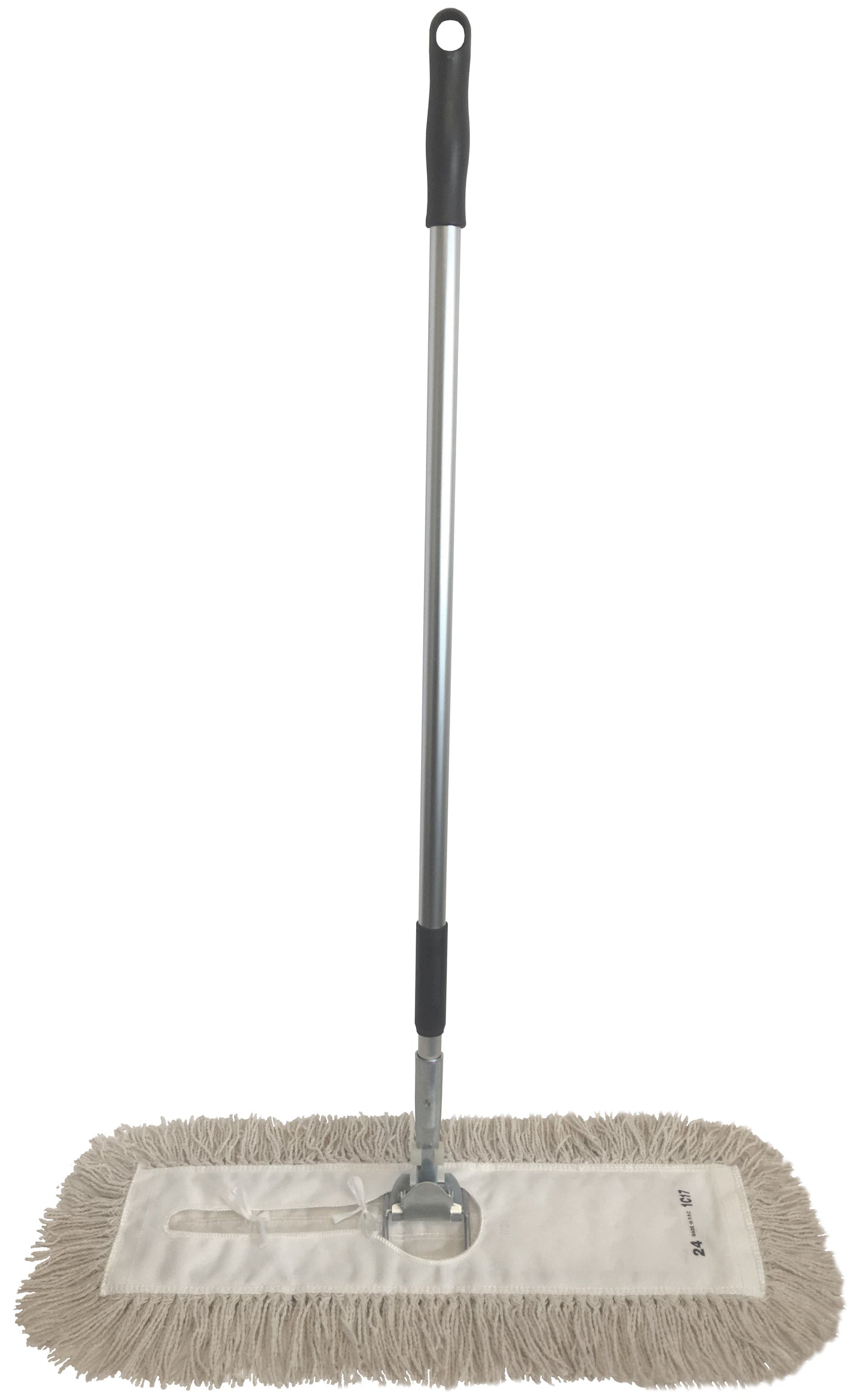 Dust Mop Complete Kit - Twisted Closed-Loop Industrial Grade - Launderable