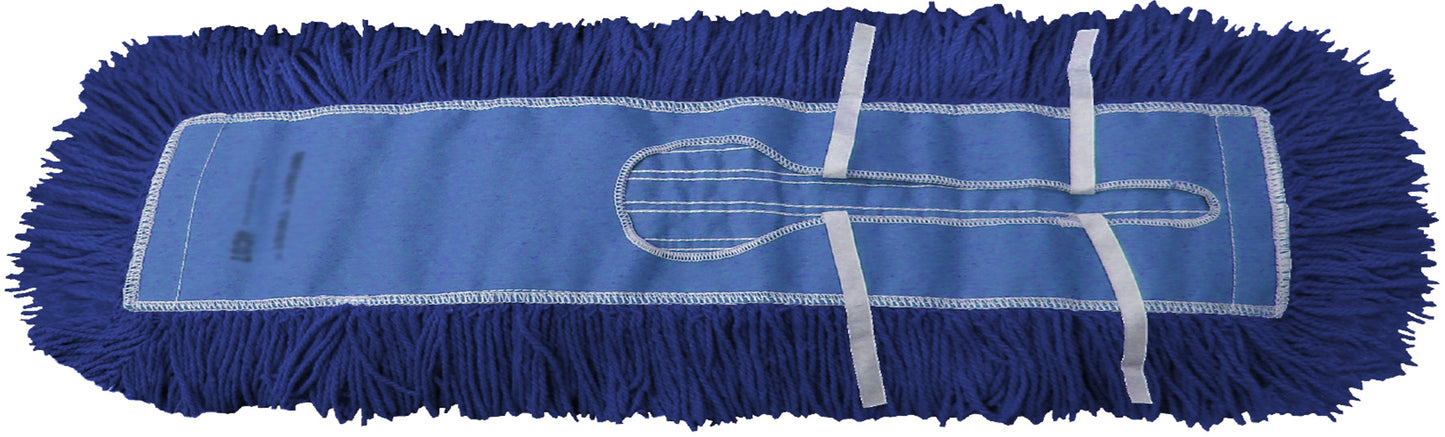 Dust Mop Complete Kit - Twisted Closed-Loop Industrial Grade - Launderable