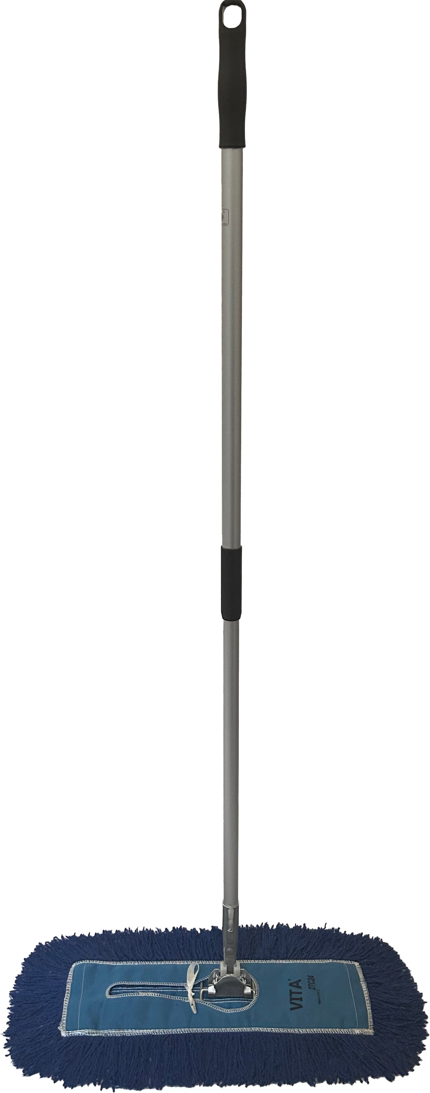 Dust Mop Complete Kit - Twisted Closed-Loop Industrial Grade - Launderable