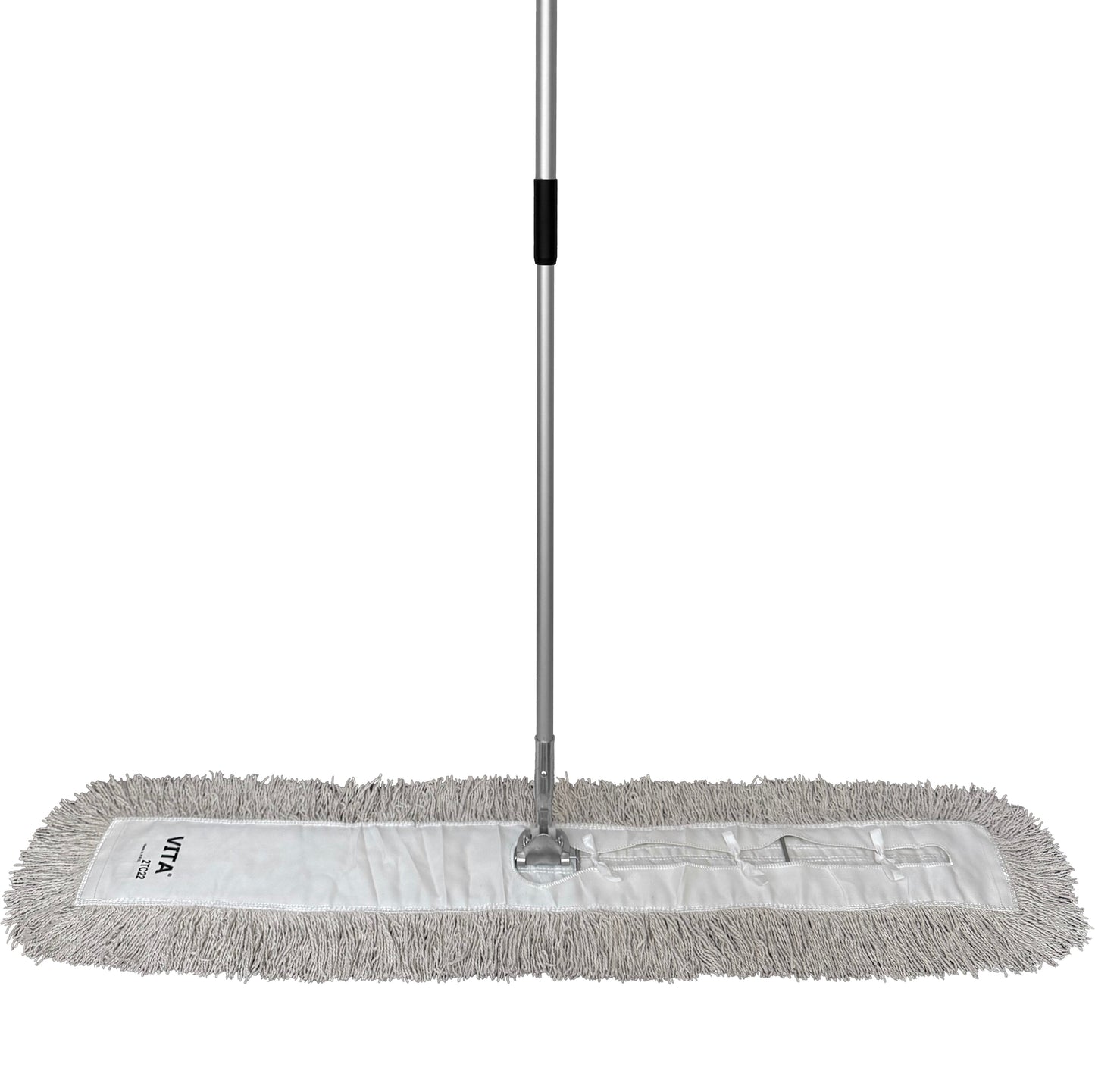 Dust Mop Complete Kit - Twisted Closed-Loop Industrial Grade - Launderable