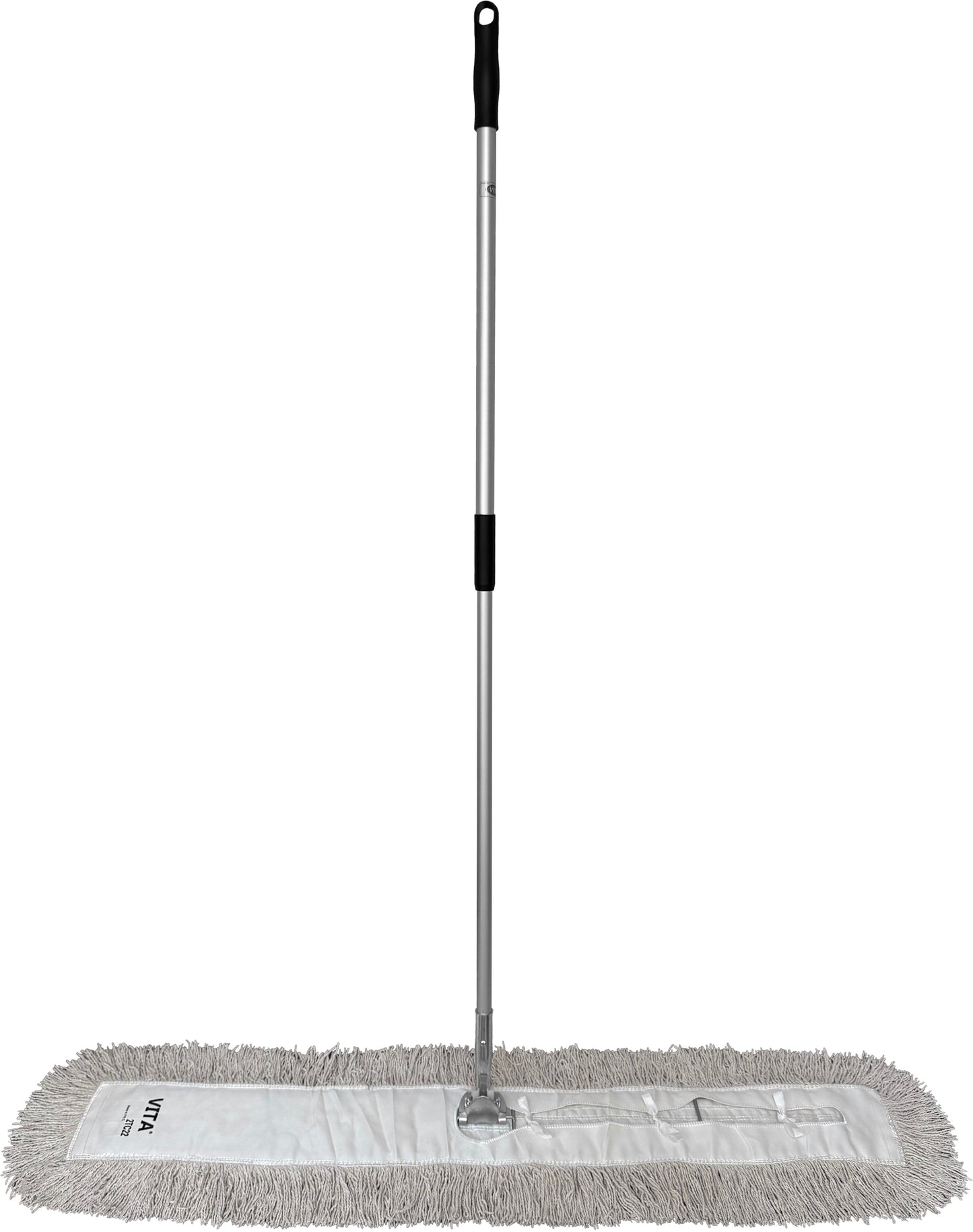 Dust Mop Complete Kit - Twisted Closed-Loop Industrial Grade - Launderable