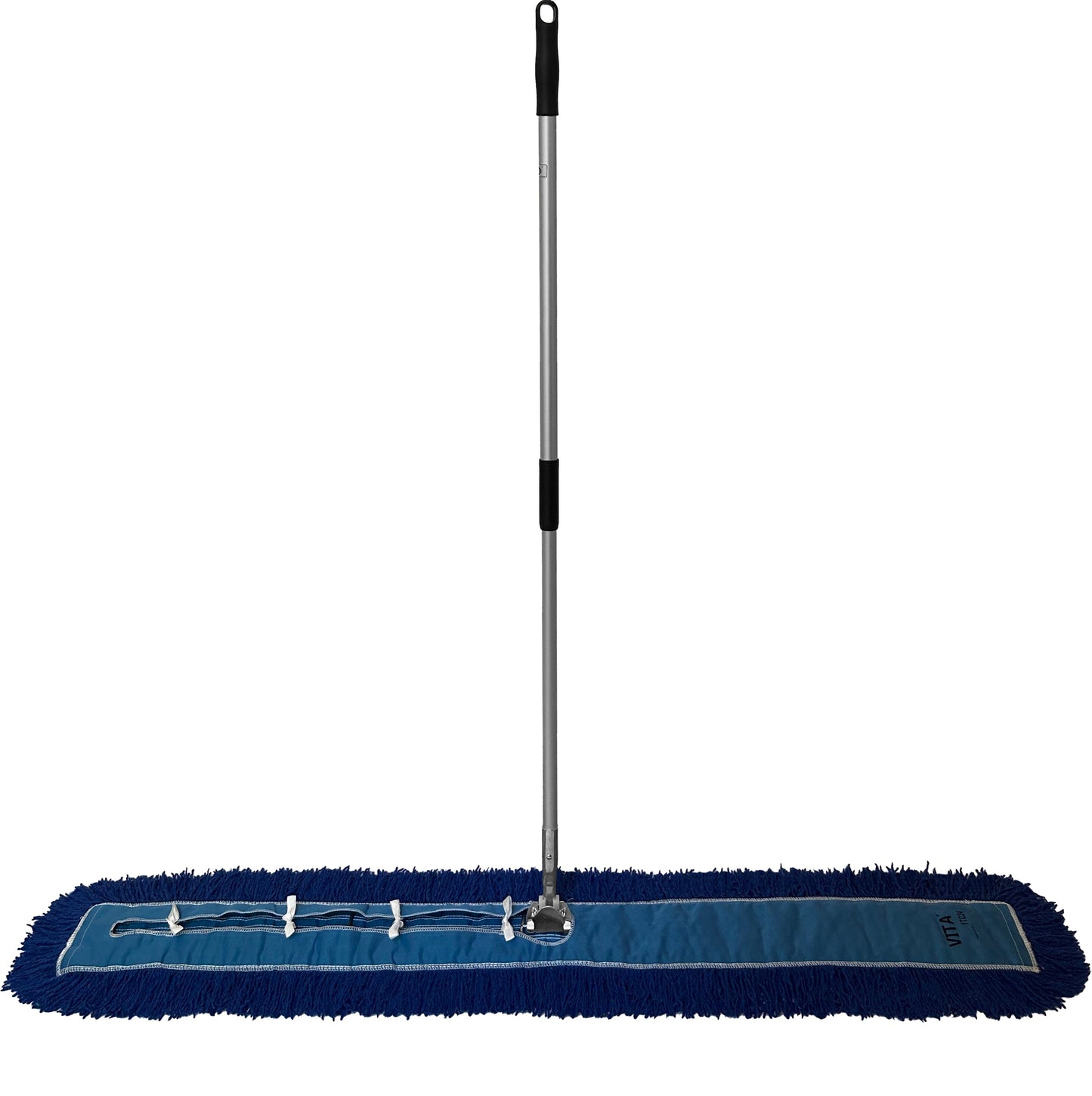 Dust Mop Complete Kit - Twisted Closed-Loop Industrial Grade - Launderable