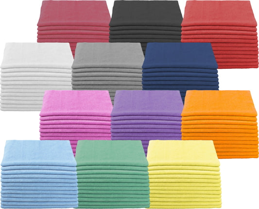 Microfiber Cleaning Cloths - Terry 16" X 16" - Professional Quality 300gsm