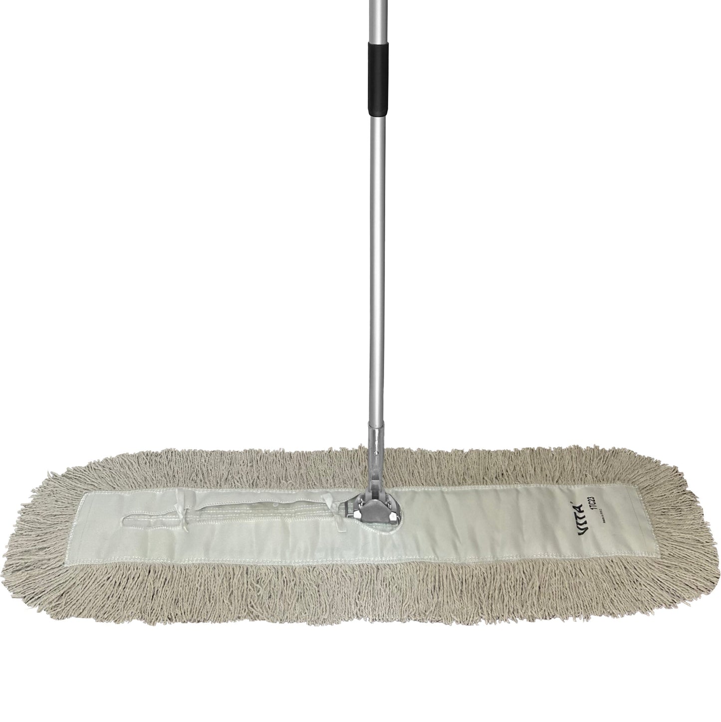Dust Mop Complete Kit - Twisted Closed-Loop Industrial Grade - Launderable