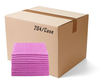 Microfiber Cleaning Cloths - Terry 16" X 16" - Professional Quality 300gsm
