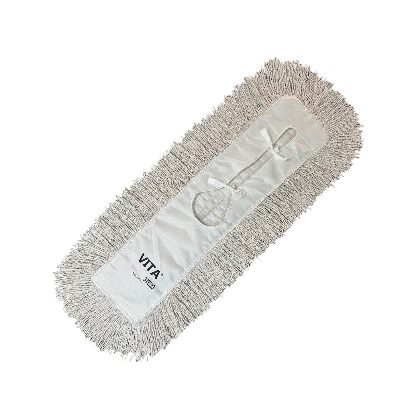 Dust Mop Complete Kit - Twisted Closed-Loop Industrial Grade - Launderable