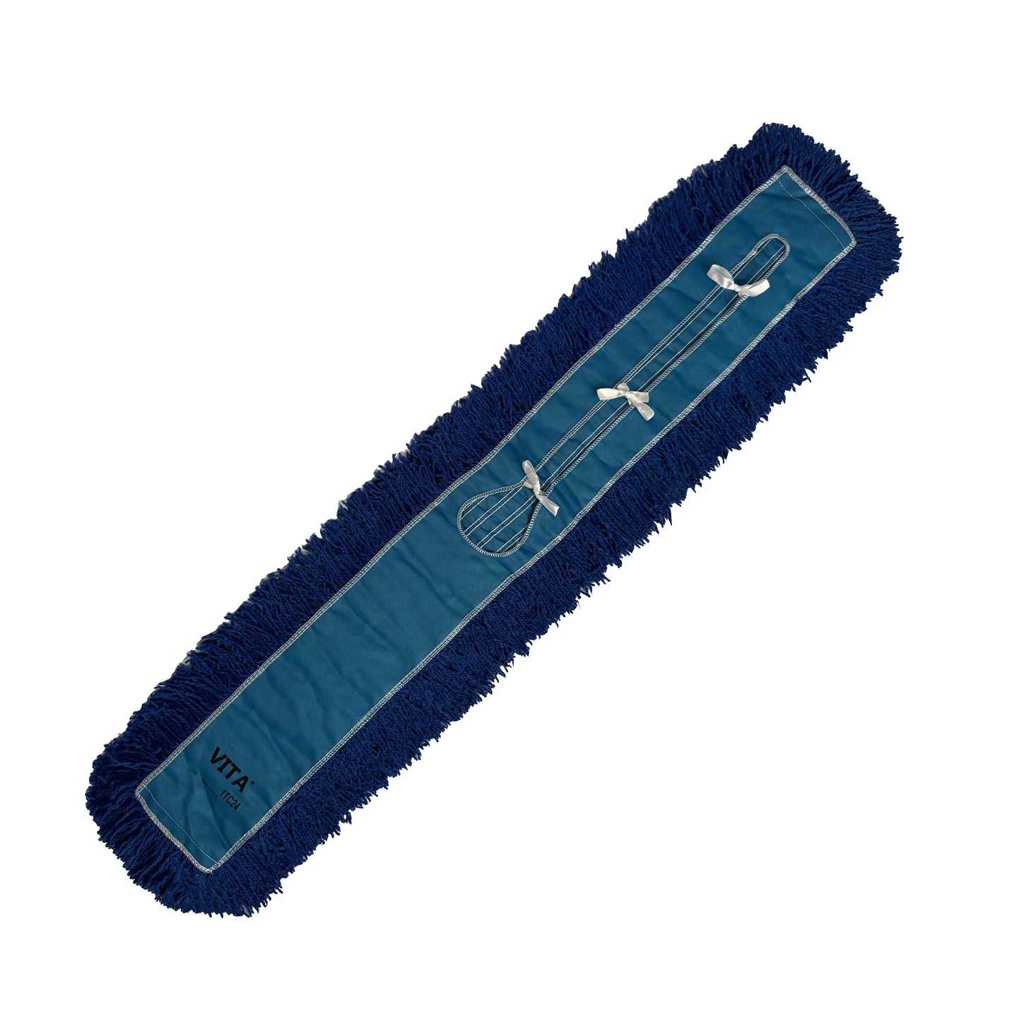Dust Mop Complete Kit - Twisted Closed-Loop Industrial Grade - Launderable