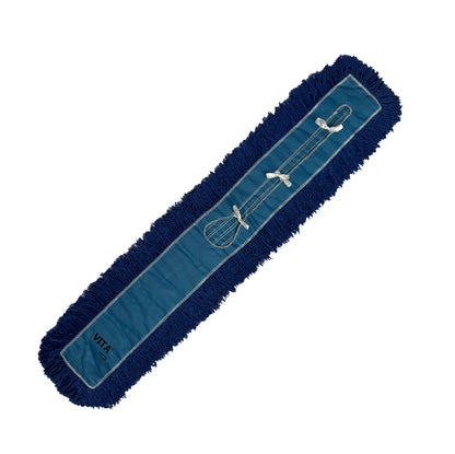 Dust Mop Complete Kit - Twisted Closed-Loop Industrial Grade - Launderable