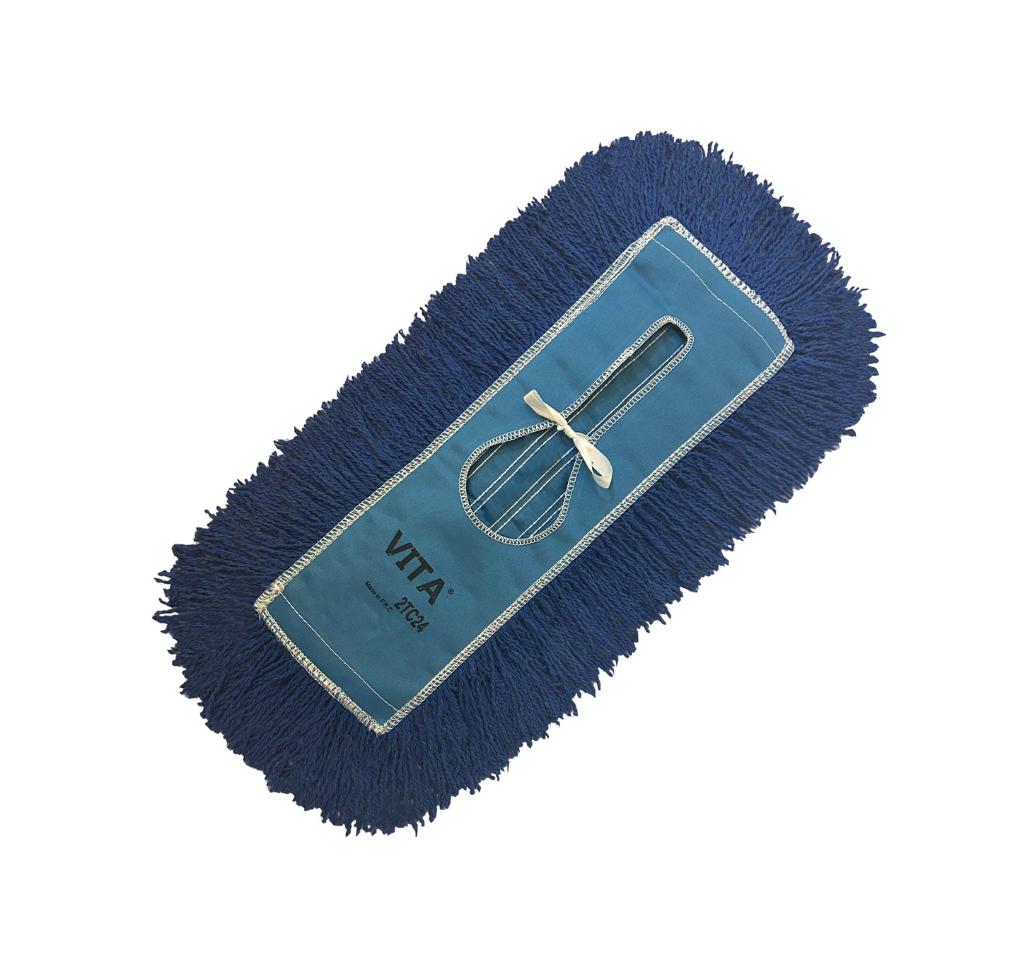 Dust Mop Complete Kit - Twisted Closed-Loop Industrial Grade - Launderable