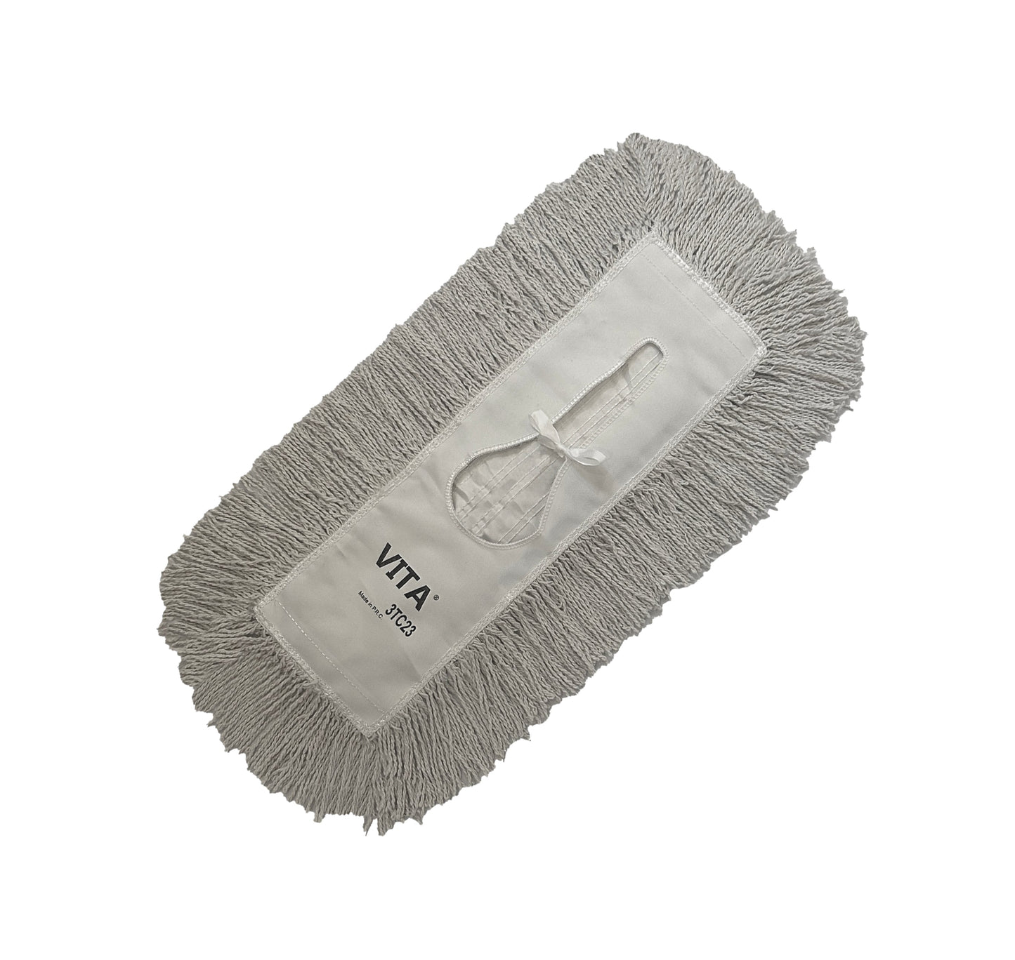 Dust Mop Complete Kit - Twisted Closed-Loop Industrial Grade - Launderable