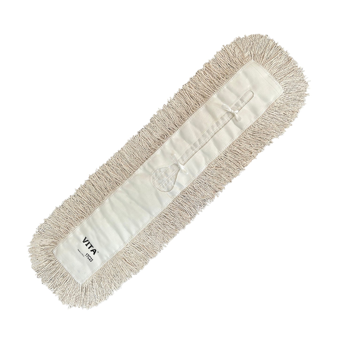 Dust Mop Complete Kit - Twisted Closed-Loop Industrial Grade - Launderable