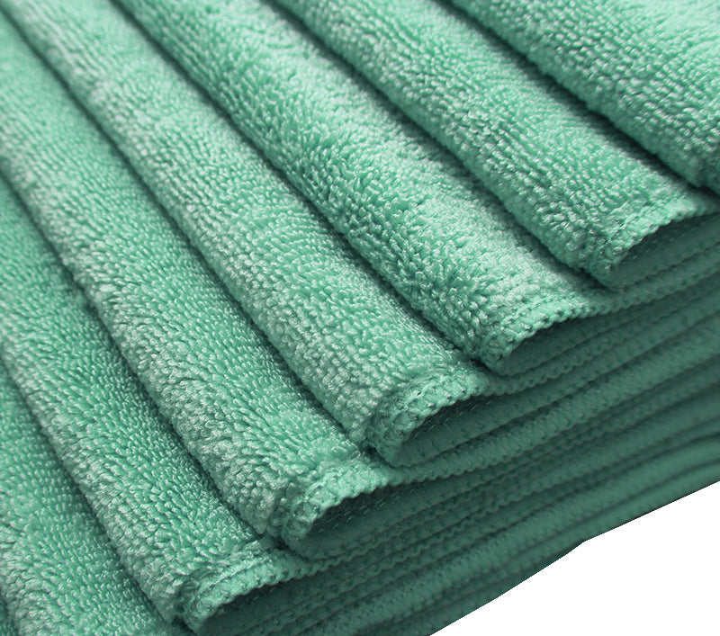 Microfiber Cleaning Cloths - Terry 16" X 16" - Professional Quality 300gsm