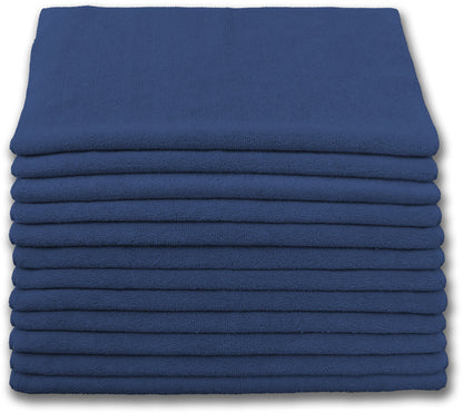 Microfiber Cleaning Cloths - Terry 16" X 16" - Professional Quality 300gsm