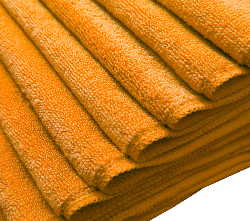 Microfiber Cleaning Cloths - Terry 16" X 16" - Professional Quality 300gsm