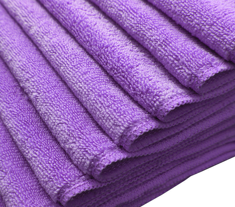 Microfiber Cleaning Cloths - Terry 16" X 16" - Professional Quality 300gsm