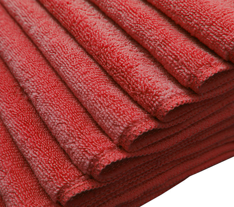 Microfiber Cleaning Cloths - Terry 16" X 16" - Professional Quality 300gsm