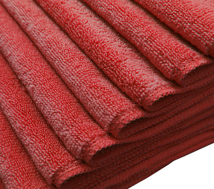 Microfiber Cleaning Cloths - Terry 16" X 16" - Professional Quality 300gsm