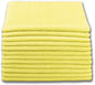 Paños de limpieza de microfibra - Terry 12" X 12" - Calidad estándar 200 g/m²