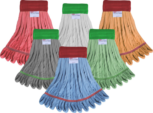 Microfiber Rough Floor Looped-End Wet Mop