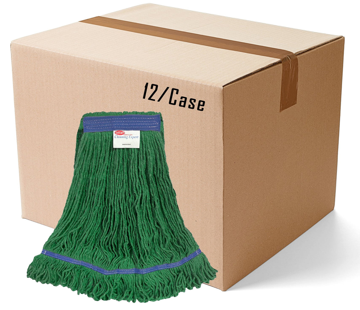 Looped end Wet Mop - Colored Blend