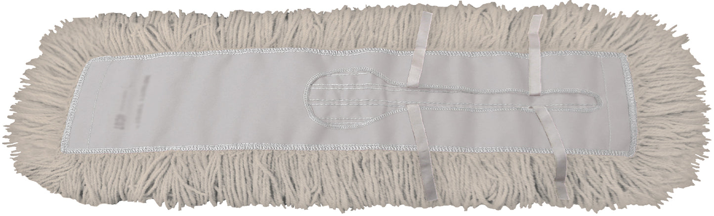 Dust Mop Complete Kit - Twisted Closed-Loop Industrial Grade - Launderable